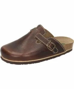 Budget 💯 Hausschuhe Dr. BRINKMANN Clogs Ohne Absatz In Braun Günstig Kaufen 😉