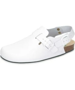 Aktion ⭐ Hausschuhe Dr. BRINKMANN Clogs Ohne Absatz In Weiß Günstig Kaufen ⭐ -Dr-brinkmann Verkäufe dr brinkmann clogs ohne absatz in weiss 38