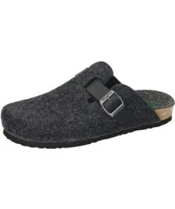 Neu 🔥 Dr. BRINKMANN Klassische Hausschuhe In Anthrazit Günstig Kaufen 😉