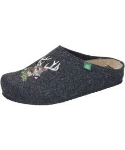 Billig 🌟 Dr. BRINKMANN Klassische Hausschuhe In Anthrazit Günstig Kaufen 🛒