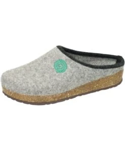 Aktion ⭐ Clogs & Pantoletten Dr. BRINKMANN Klassische Hausschuhe In Hellgrau Günstig Kaufen 🔥