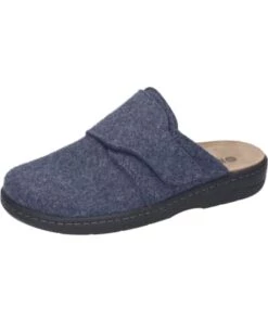 Neu 🥰 Dr. BRINKMANN Klassische Hausschuhe In Navy Günstig Kaufen 🎁