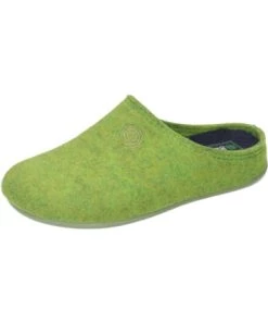 Am billigsten 🌟 Clogs & Pantoletten Dr. BRINKMANN Klassische Hausschuhe In Pistazie Günstig Kaufen 💯