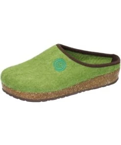 Am billigsten 🎁 Clogs & Pantoletten Dr. BRINKMANN Klassische Hausschuhe In Pistazie Günstig Kaufen 🛒