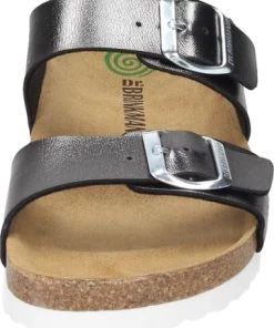 Budget 👍 Clogs & Pantoletten Dr. BRINKMANN Klassische Pantoletten In Anthrazit Günstig Kaufen 🛒 -Dr-brinkmann Verkäufe dr brinkmann klassische pantoletten in anthrazit 10