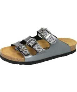 Schlussverkauf 😉 Clogs & Pantoletten Dr. BRINKMANN Klassische Pantoletten In Anthrazit Günstig Kaufen 🛒