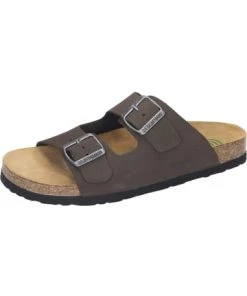 Beste Bewertungen von 😉 Sandalen & Pantoletten Dr. BRINKMANN Klassische Pantoletten In Grau Günstig Kaufen 😉