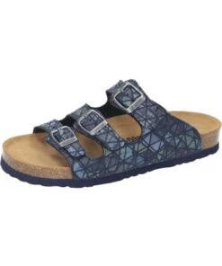 Rabatt 🎁 Clogs & Pantoletten Dr. BRINKMANN Klassische Pantoletten In Marine Günstig Kaufen 🎉