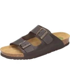 Brandneu 🎁 Sandalen & Pantoletten Dr. BRINKMANN Klassische Pantoletten In Marron Günstig Kaufen 🛒