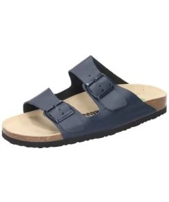 Bestes Angebot 🥰 Sandalen & Pantoletten Dr. BRINKMANN Klassische Pantoletten In Navy Günstig Kaufen ✨