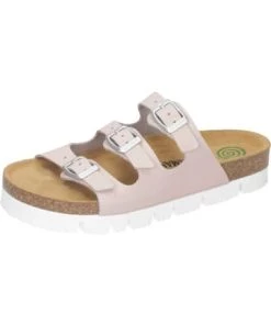 Aktion ❤️ Clogs & Pantoletten Dr. BRINKMANN Klassische Pantoletten In Rosa Günstig Kaufen ✨