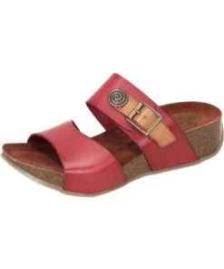Schlussverkauf 🤩 Clogs & Pantoletten Dr. BRINKMANN Klassische Pantoletten In Rot Günstig Kaufen 👍