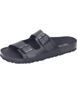 Aktion 🥰 Sandalen & Pantoletten Dr. BRINKMANN Klassische Pantoletten In Schwarz Günstig Kaufen 😀