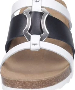 Schlussverkauf ⭐ Clogs & Pantoletten Dr. BRINKMANN Klassische Pantoletten In Weiß/schwarz Günstig Kaufen ❤️ -Dr-brinkmann Verkäufe dr brinkmann klassische pantoletten in weiss schwarz 2