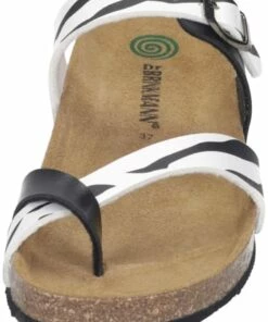 Aktion 🤩 Clogs & Pantoletten Dr. BRINKMANN Klassische Pantoletten In Weiß/zebra Günstig Kaufen 🎉 -Dr-brinkmann Verkäufe dr brinkmann klassische pantoletten in weiss zebra 2