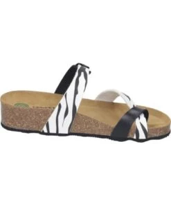 Aktion 🤩 Clogs & Pantoletten Dr. BRINKMANN Klassische Pantoletten In Weiß/zebra Günstig Kaufen 🎉 -Dr-brinkmann Verkäufe dr brinkmann klassische pantoletten in weiss zebra 3