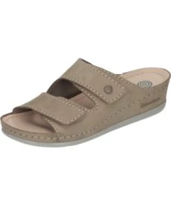 Am billigsten 💯 Clogs & Pantoletten Dr. BRINKMANN Komfort-Pantoletten In Beige Günstig Kaufen 👏