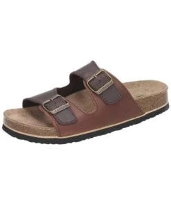 Bestpreis ✔️ Sandalen & Pantoletten Dr. BRINKMANN Komfort-Pantoletten In Mokka/kastanie Günstig Kaufen 😍