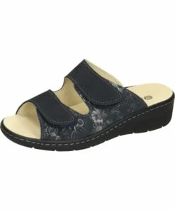 Aktion 😉 Clogs & Pantoletten Dr. BRINKMANN Komfort-Pantoletten In Navy Günstig Kaufen 👍