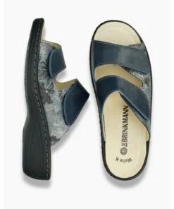 Angebote 🎉 Clogs & Pantoletten Dr. BRINKMANN Komfort-Pantoletten In Nightblue Günstig Kaufen 😀 -Dr-brinkmann Verkäufe dr brinkmann komfort pantoletten in nightblue 6