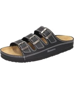 Blitzangebot 👍 Sandalen & Pantoletten Dr. BRINKMANN Komfort-Pantoletten In Schwarz Günstig Kaufen 🌟