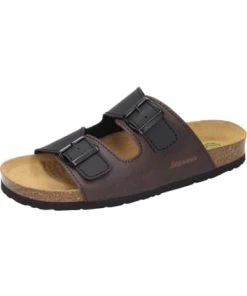 Bestes Angebot 🎁 Sandalen & Pantoletten Dr. BRINKMANN Komfort-Pantoletten In Schwarz/mustang Günstig Kaufen 🔔