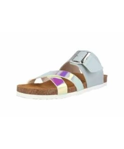 Am billigsten 👍 Clogs & Pantoletten Dr. BRINKMANN Pantoletten In Blau Günstig Kaufen 🛒