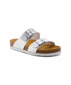 Auslauf 🧨 Clogs & Pantoletten Dr. BRINKMANN Pantoletten In Silber Günstig Kaufen 🔔