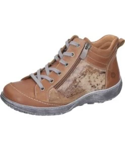 Billig 🥰 Dr. BRINKMANN Schnürstiefeletten In Haselnuss Günstig Kaufen 😍