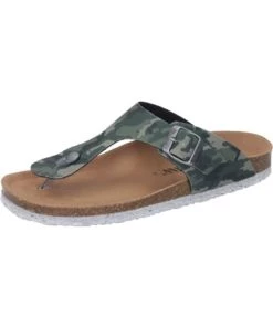 Schlussverkauf 🎁 Sandalen & Pantoletten Dr. BRINKMANN Zehentrenner In Camouflage Günstig Kaufen ❤️